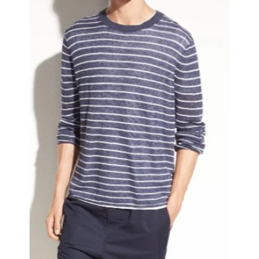 Vince 100% Linen Sweater Size M